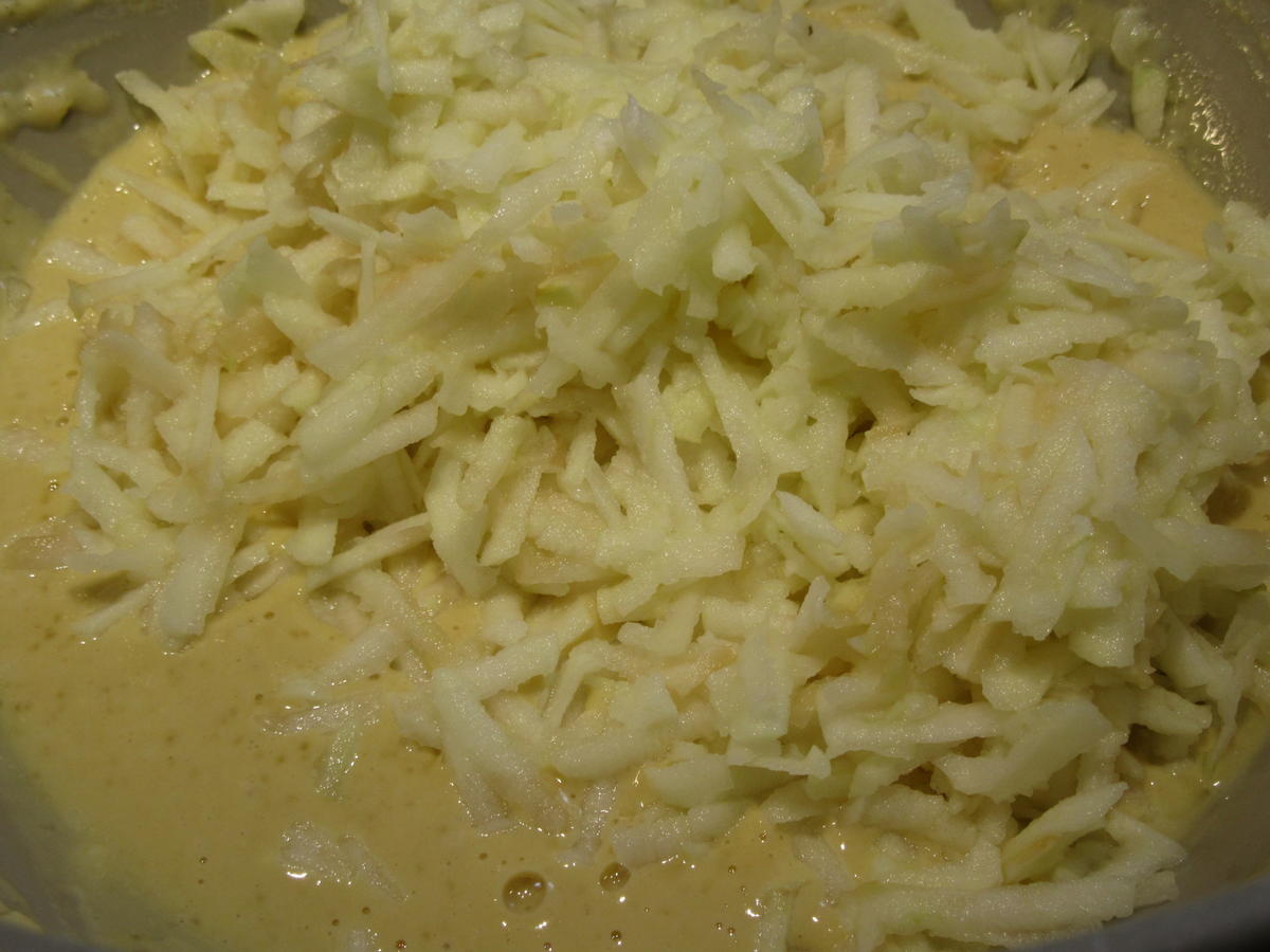 Vollkost: Apfelküchle (?) mit Vanillejoghurt - Rezept - kochbar.de