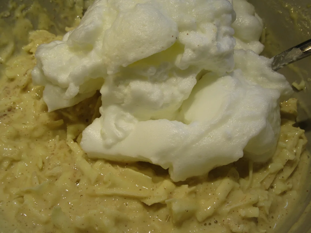 Vollkost: Apfelküchle (?) mit Vanillejoghurt - Rezept - Bild Nr. 6269