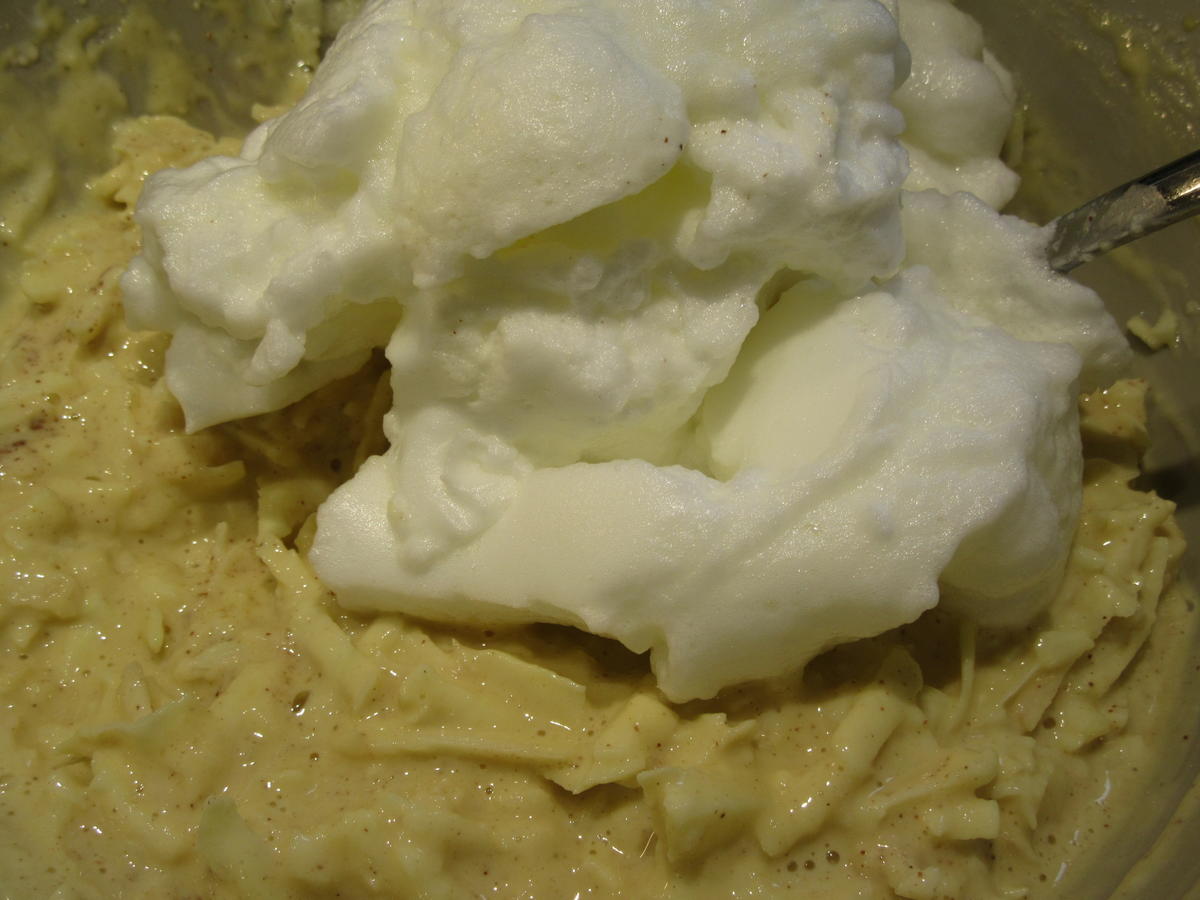 Vollkost: Apfelküchle (?) mit Vanillejoghurt - Rezept - kochbar.de