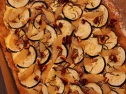 Pikanter Birnen-Ziegenkäse-Brotfladen - Rezept - Bild Nr. 2