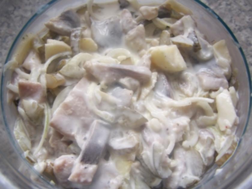 Matjeshering in Sahnesauce - Rezept mit Bild - kochbar.de