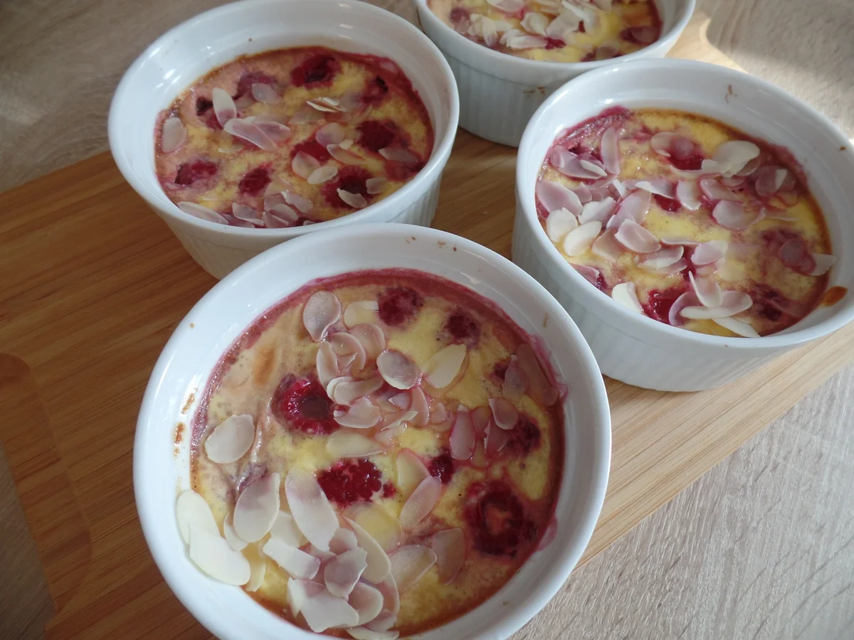 Rezept: Himbeer-Mandel-Gratin Bild Nr. 6267 Himbeer-Mandel-Gratin - Rezept - Bild Nr. 6267