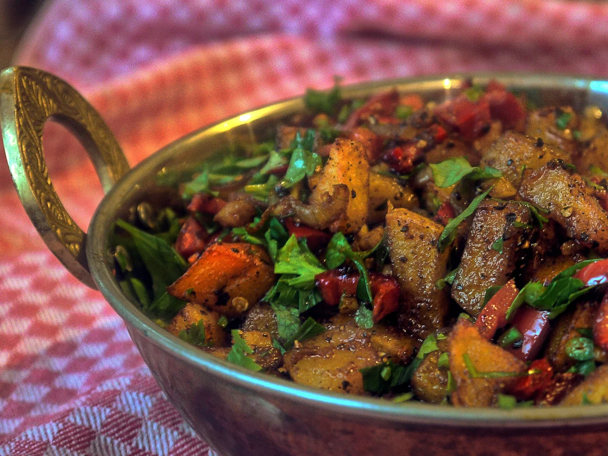 Scharfe Kartoffel-Paprika-Pfanne - Rezept - Bild Nr. 3