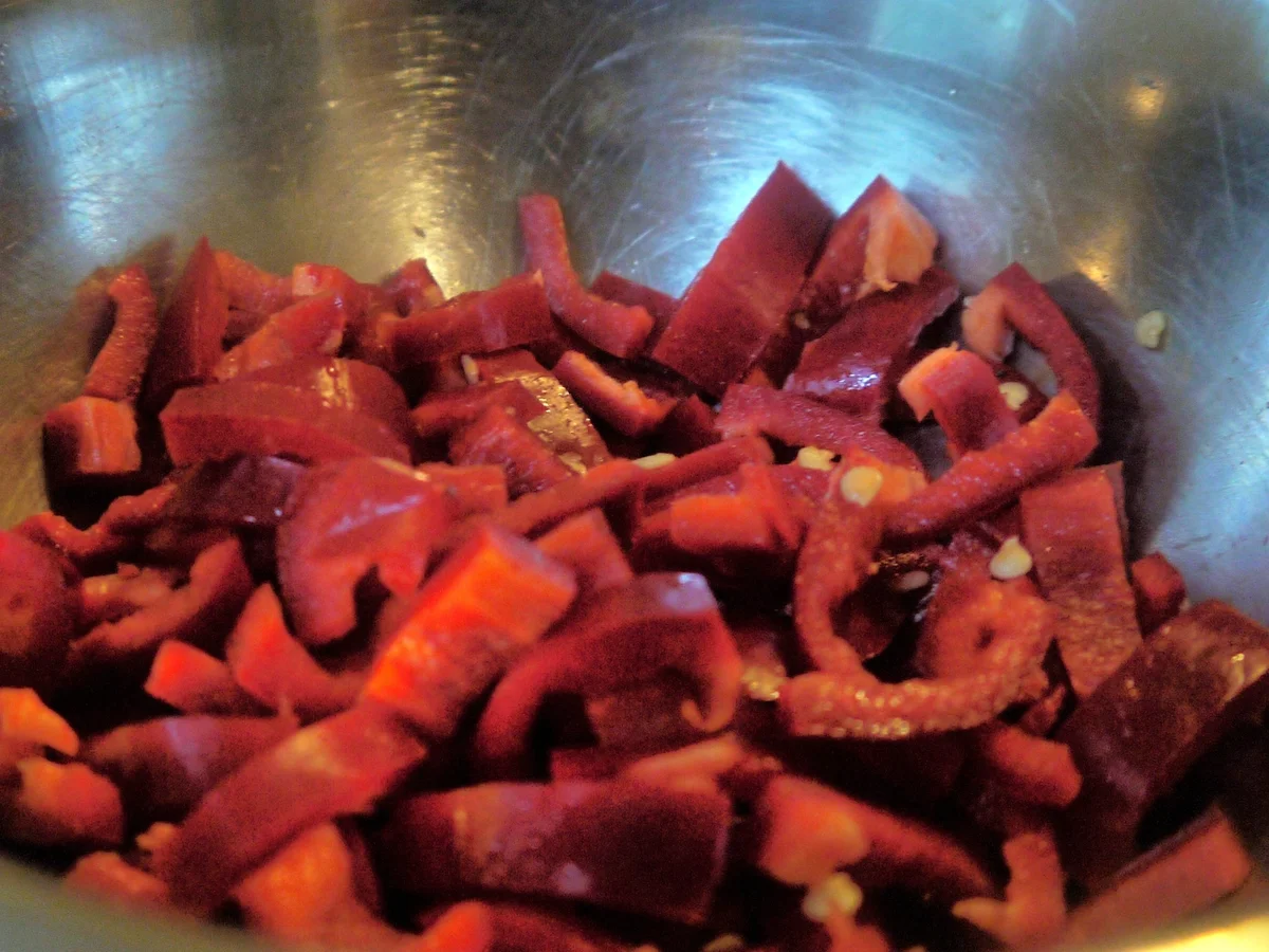 Scharfe Kartoffel-Paprika-Pfanne - Rezept - Bild Nr. 5