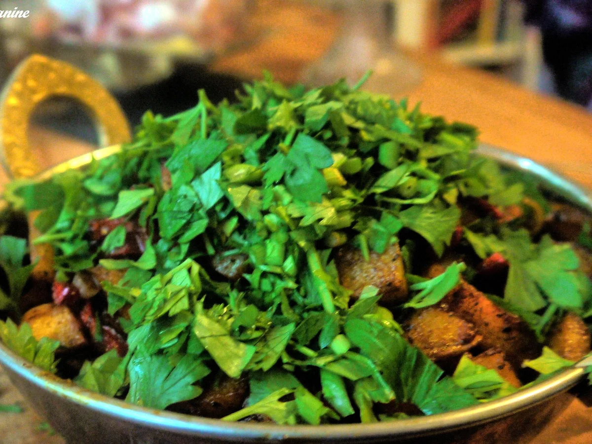 Scharfe Kartoffel-Paprika-Pfanne - Rezept - Bild Nr. 9