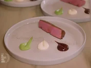 Rehrückenfilet im Asia Sud mit dreierlei Püree (Thomas Bühner) - Rezept - Bild Nr. 2