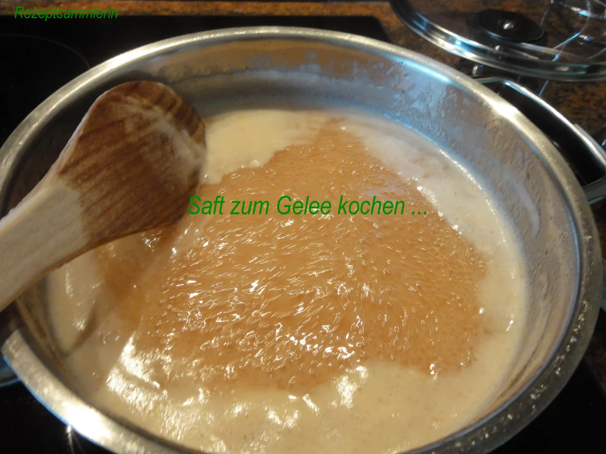 Rezept: M&G: QUITTEN ~ GELEE und SAFT Bild Nr. 6271 M&G: QUITTEN ~ GELEE und SAFT - Rezept - Bild Nr. 6271