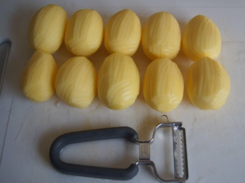 Pulled Pork mit gelben Kartoffeln und Feldsalat - Rezept - Bild Nr. 6271