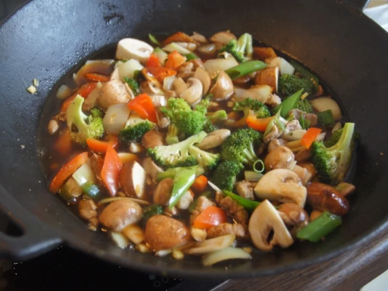 Wok-Gemüsepasta mit Schweinefilet - Rezept - Bild Nr. 6278