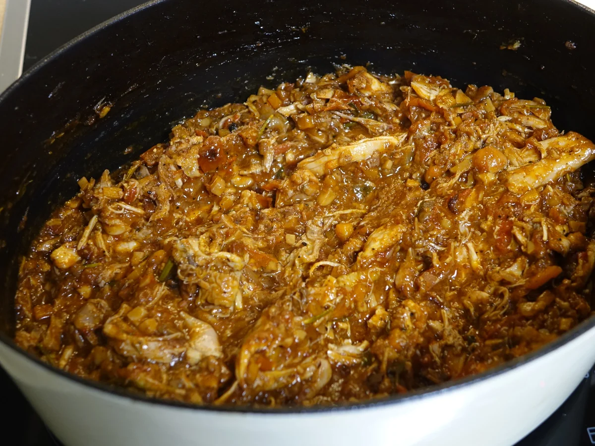 Geschmortes Hähnchen- Pulled Hähnchenchschlegel :D - Rezept - Bild Nr. 6279