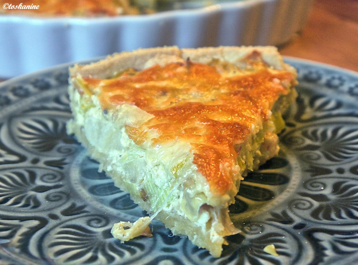 Lauch-Birnen-Quiche - Rezept - Bild Nr. 6273