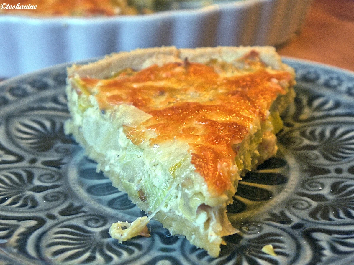 Rezept: Lauch-Birnen-Quiche Bild Nr. 6273 Lauch-Birnen-Quiche - Rezept - Bild Nr. 6273