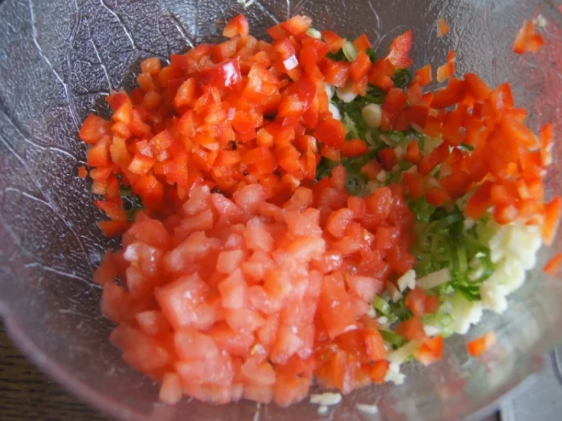 Tomatensalat Pamplona - Rezept - Bild Nr. 4