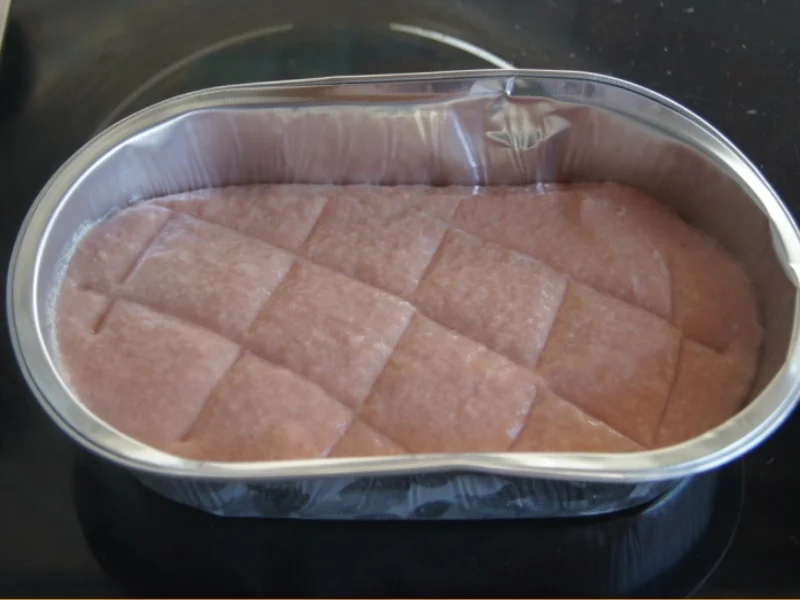 Bayrischer Leberkäse mit orangen Blumenkohl und Kartoffelstampf - Rezept - Bild Nr. 6274