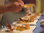 Kabeljau Loin mit Hummersauce auf Möhrenpüree und Trüffelkartoffel - Rezept - Bild Nr. 2