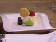 Orangenparfait, Apfelsorbet und Limetten-Mascarpone-Creme - Rezept - Bild Nr. 2