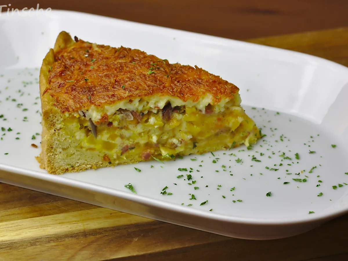 Kürbis-Quiche-Lorraine - Rezept - Bild Nr. 6280