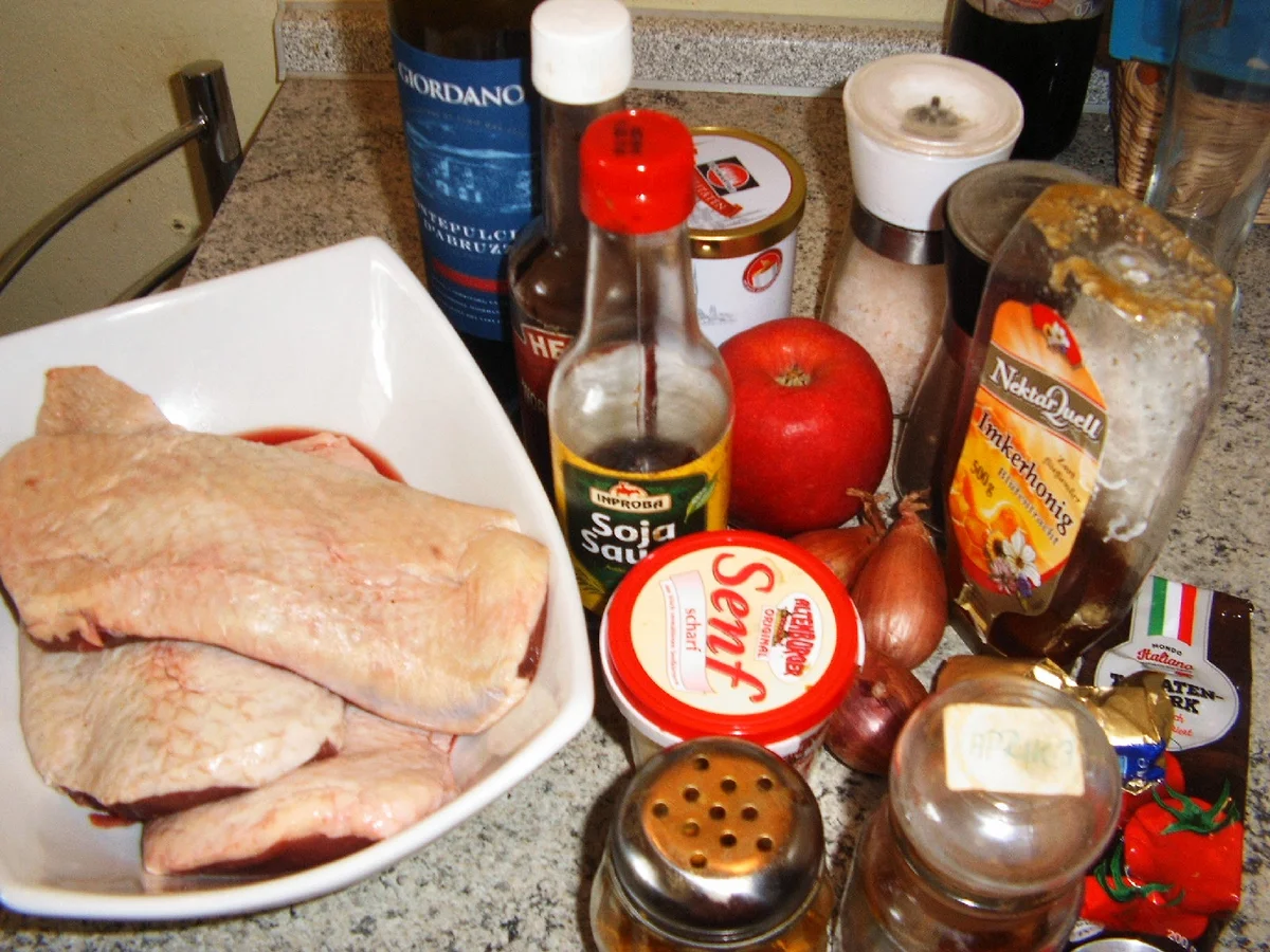 Entenbrust mit einer feinen Soße - Rezept - Bild Nr. 6273