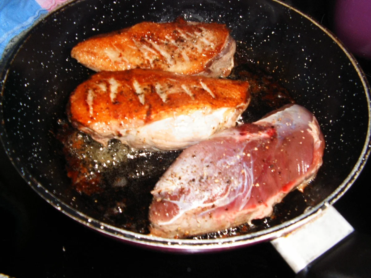 Entenbrust mit einer feinen Soße - Rezept - Bild Nr. 6275