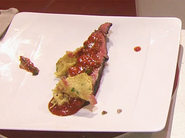 Rezept: Tomahawk Steak mit Schmarrn (Ralf Moeller) Bild Nr. 6272 Tomahawk Steak mit Schmarrn (Ralf Moeller) - Rezept - Bild Nr. 6272