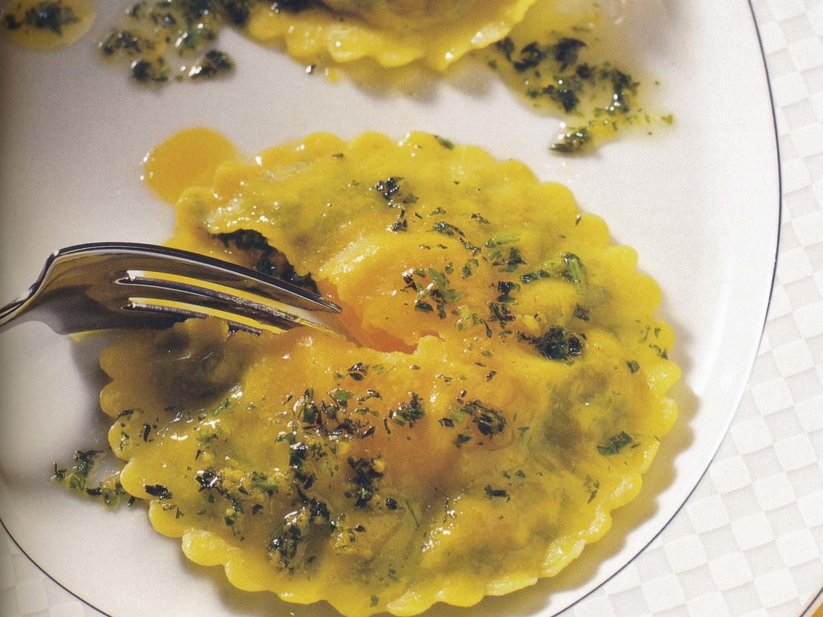 Ravioli mit Steinpilz-Spinat-Füllung - Rezept - kochbar.de