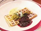 Waffeln mit gegrilltem Dings und flambiertem Bums - Rezept - Bild Nr. 6274