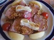 Topinky mit leckeren Belag und Pimentos - Rezept - Bild Nr. 2