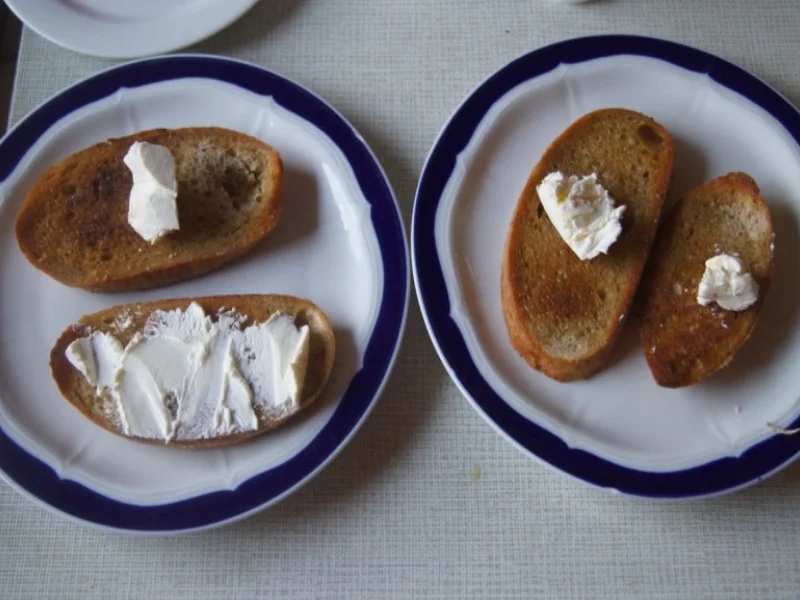 Topinky mit leckeren Belag und Pimentos - Rezept - Bild Nr. 7