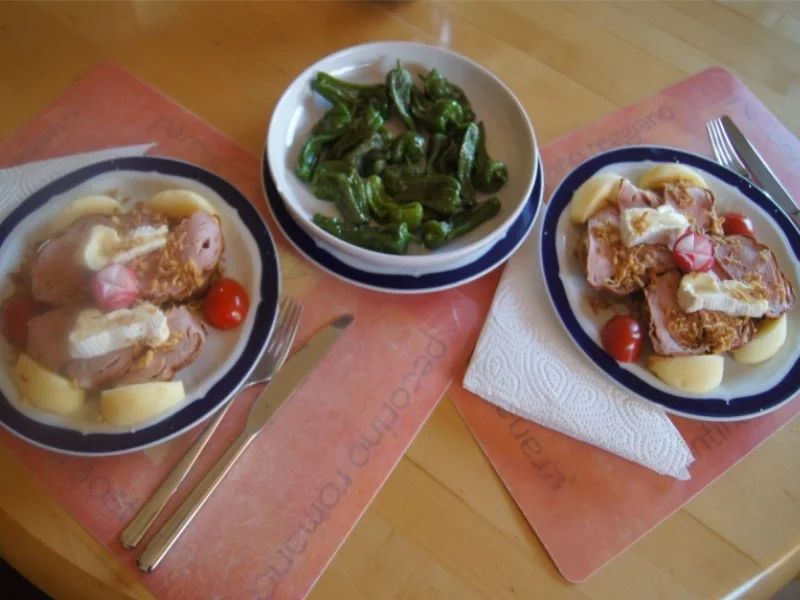 Topinky mit leckeren Belag und Pimentos - Rezept - Bild Nr. 8