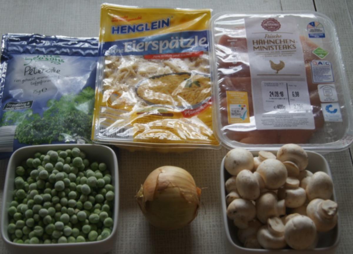 Hähnchen-Gemüse-Wok mit Spätzle - Rezept - Bild Nr. 6304
