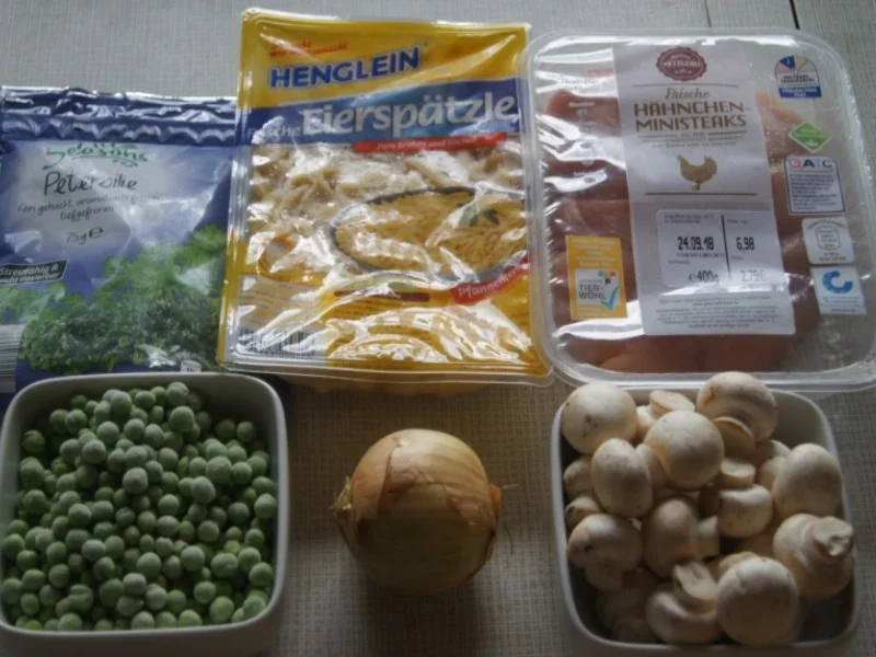 Hähnchen-Gemüse-Wok mit Spätzle - Rezept - Bild Nr. 6304