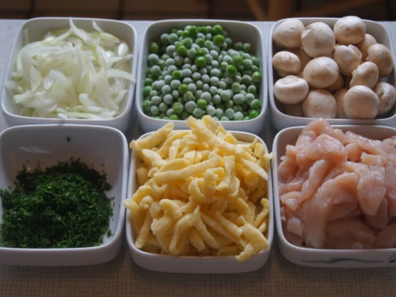 Hähnchen-Gemüse-Wok mit Spätzle - Rezept - Bild Nr. 6305