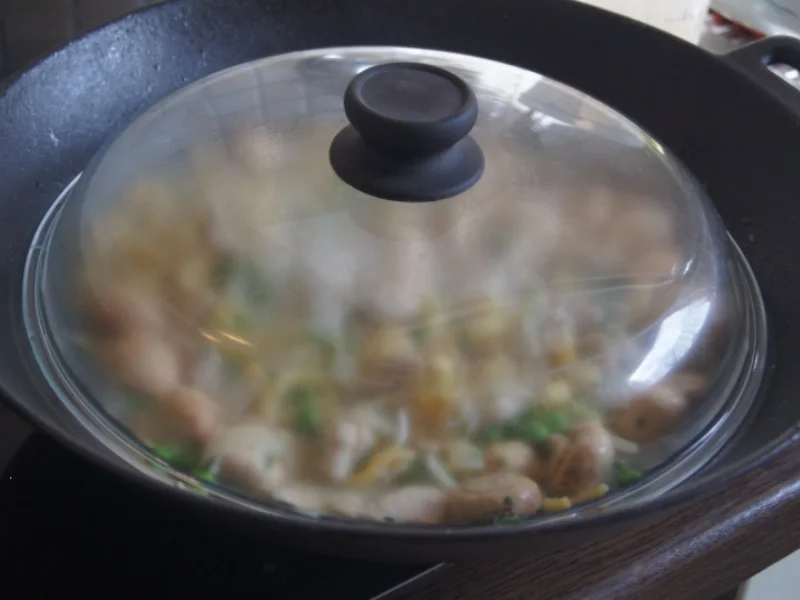 Hähnchen-Gemüse-Wok mit Spätzle - Rezept - Bild Nr. 6314