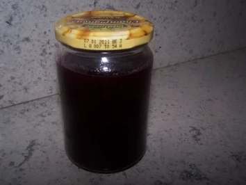 Rezept: Traubengellee aus roten Trauben Traubengellee aus roten Trauben - Rezept