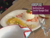 Hechtpraline an Fenchel-Orangen-Salat - Rezept - Bild Nr. 2