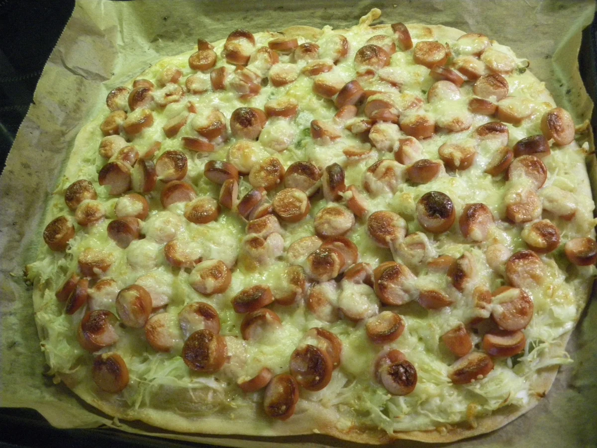 Rezept: Hot Dog Pizza Wurstsnackpizza Bild Nr. 6 Hot Dog Pizza Wurstsnackpizza - Rezept - Bild Nr. 6