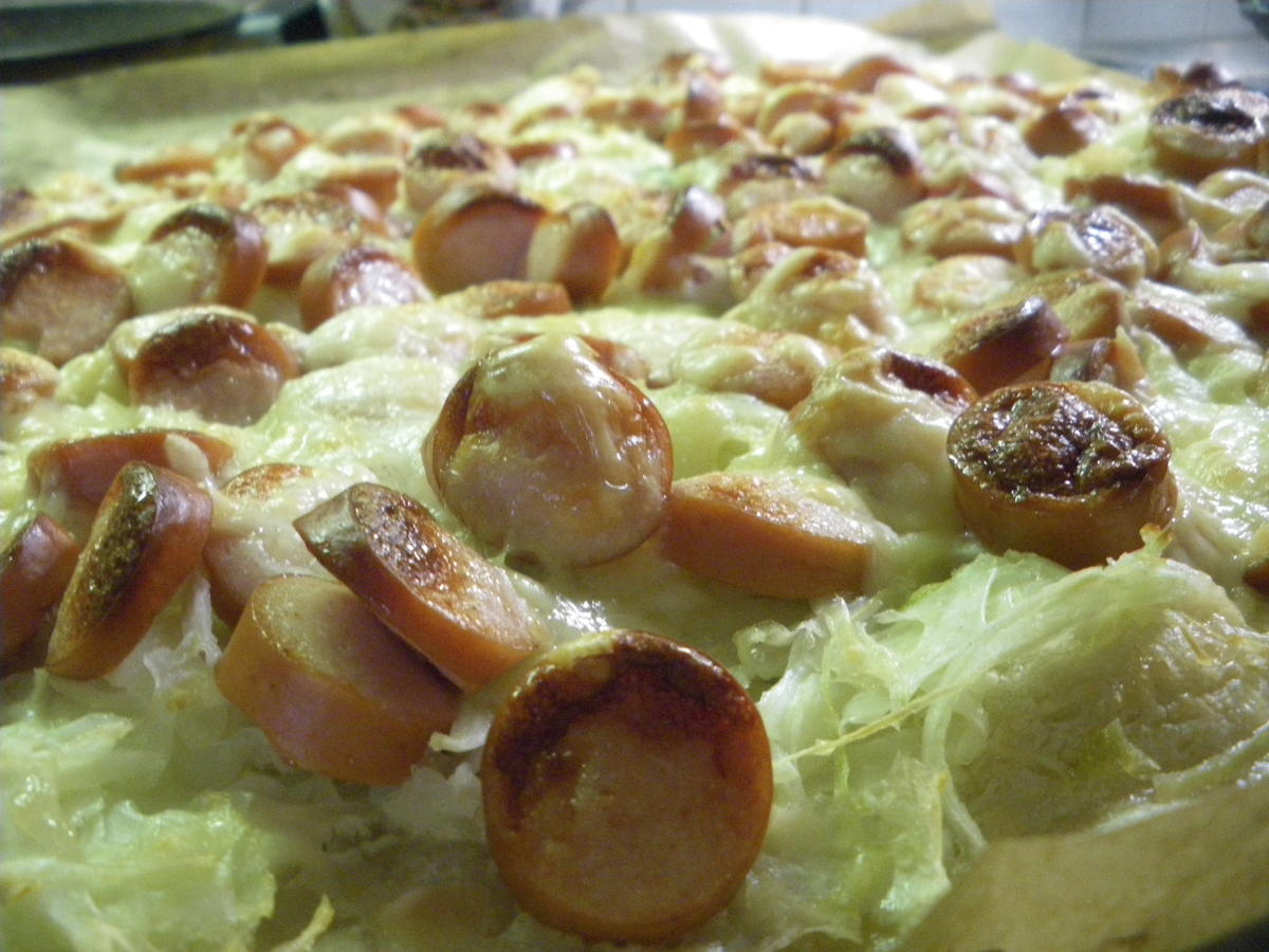 Hot Dog Pizza Wurstsnackpizza - Rezept - Bild Nr. 7