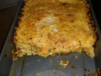 Halssteak überbacken - Rezept