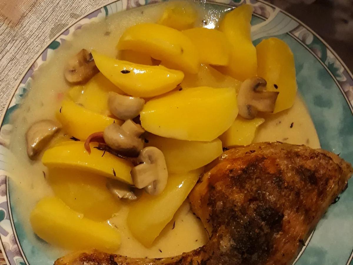 Knoblauchbutter - Huhn - Rezept - Bild Nr. 6317