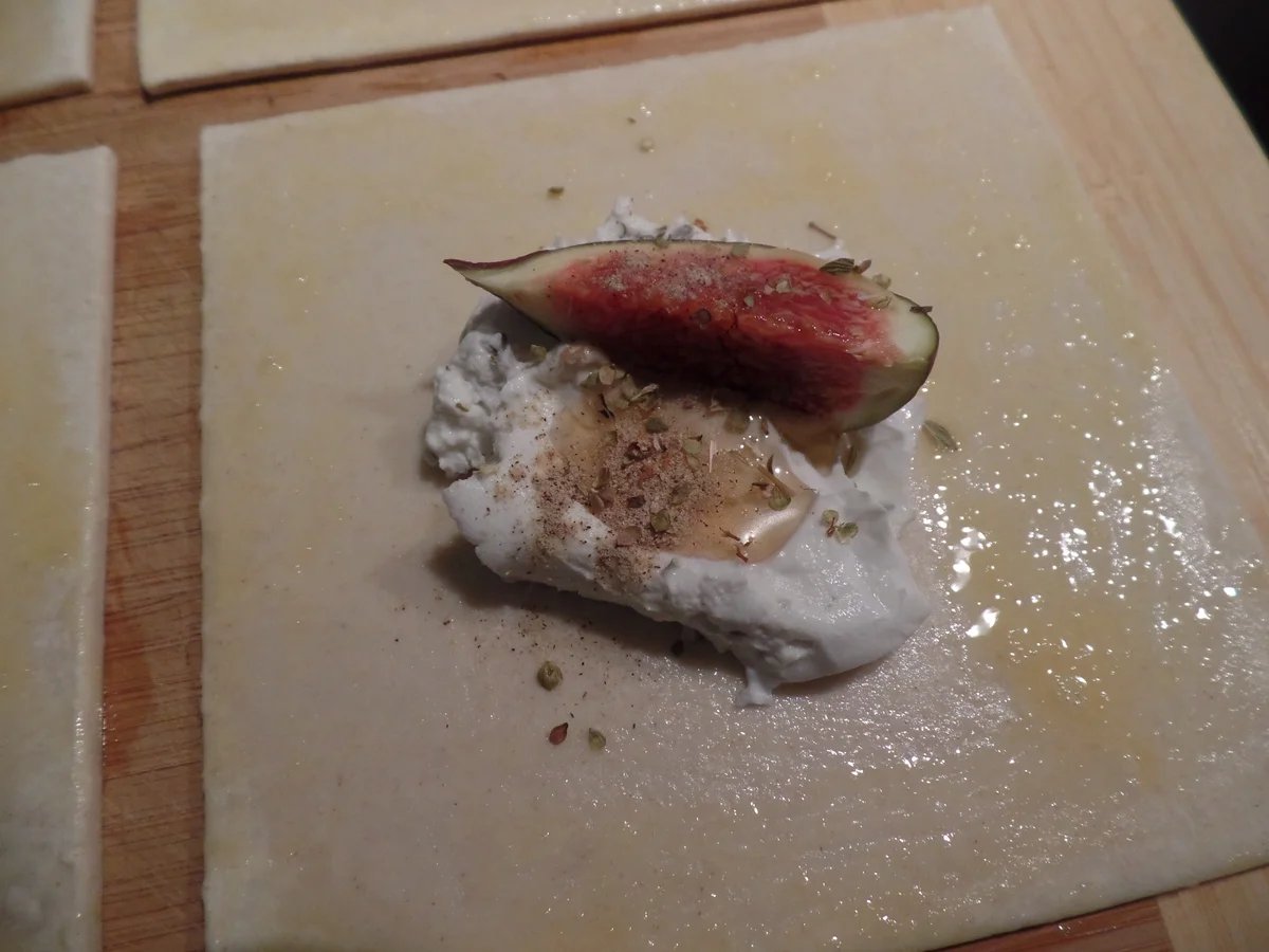 Ziegenkäse-Feigen-Taschen - Rezept - Bild Nr. 6316