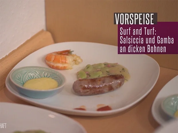 Mölmsche Interpretation von italienischer Salsiccia an dicken Bohnen - Rezept - Bild Nr. 6318