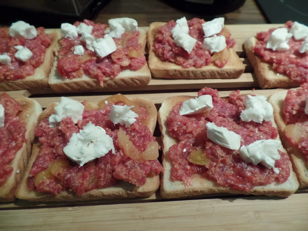 Hack-Sandwisch - Rezept - Bild Nr. 6327