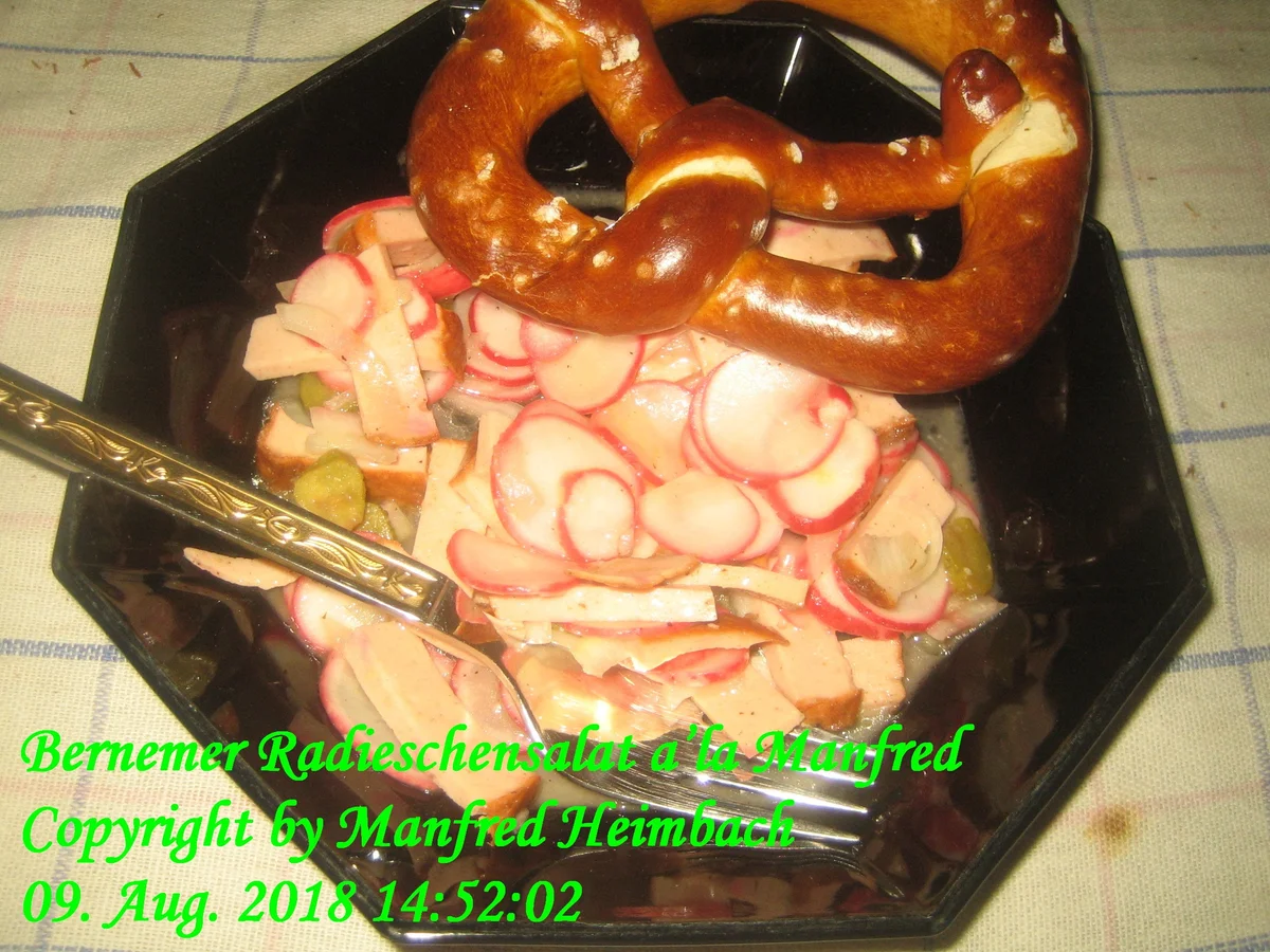 Salat – Bernemer Radieschensalat a’la Manfred - Rezept - Bild Nr. 6336