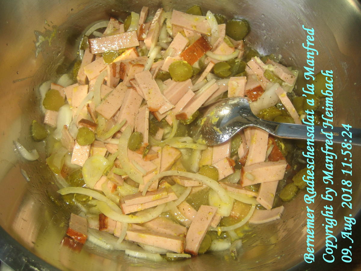 Salat – Bernemer Radieschensalat a’la Manfred - Rezept - Bild Nr. 6339