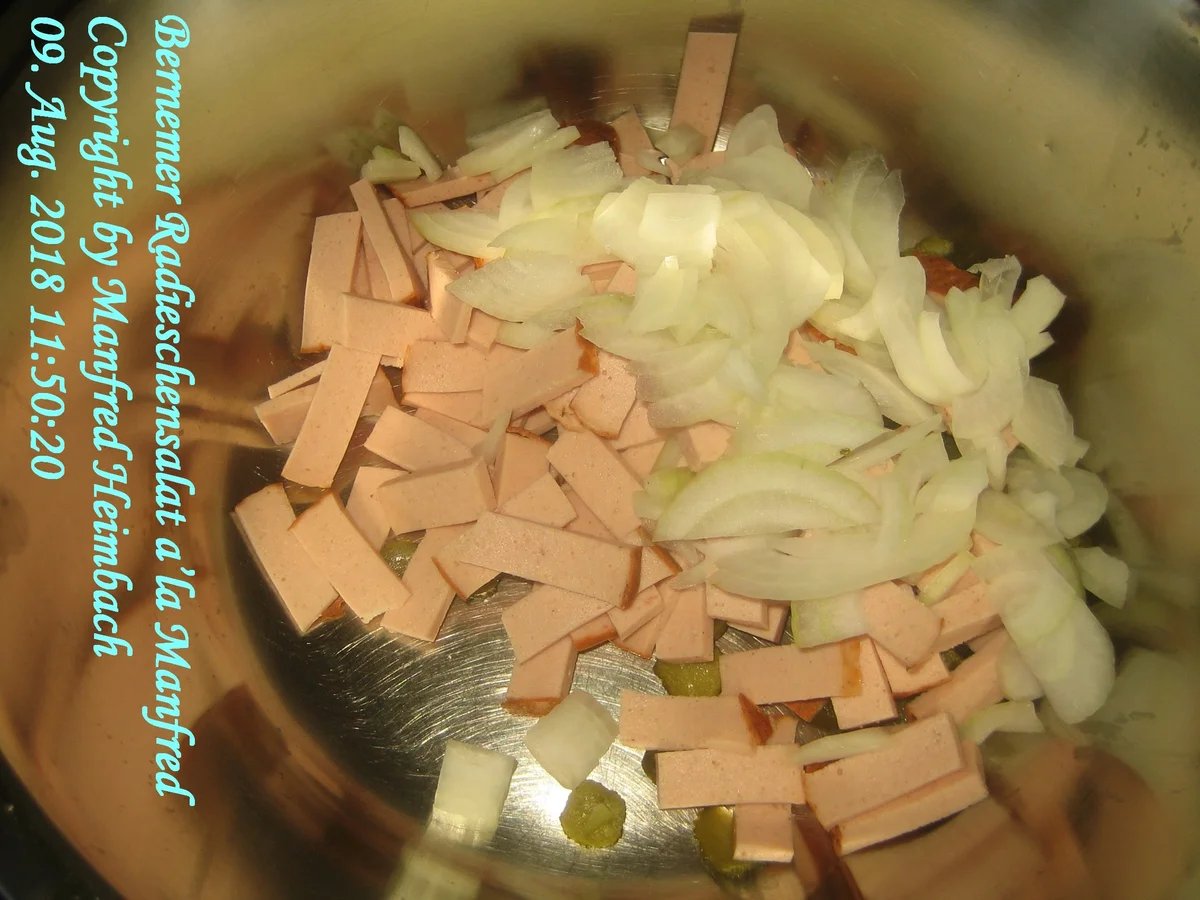 Salat – Bernemer Radieschensalat a’la Manfred - Rezept - Bild Nr. 6340