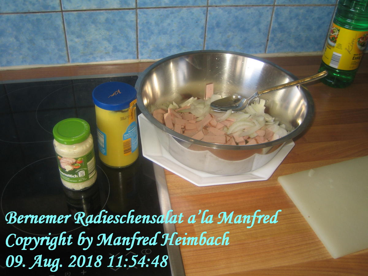 Salat – Bernemer Radieschensalat a’la Manfred - Rezept - Bild Nr. 6341
