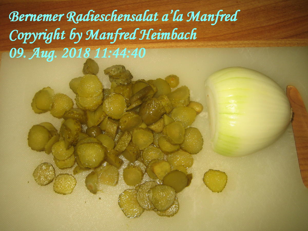Salat – Bernemer Radieschensalat a’la Manfred - Rezept - Bild Nr. 6343