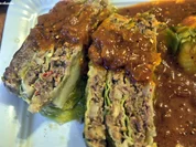 Kohlpudding mit Zwiebelsauce - Rezept - Bild Nr. 6336