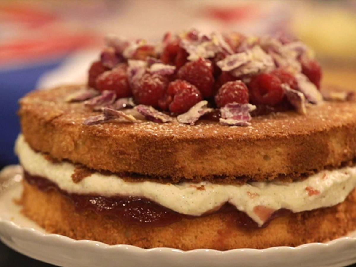 Bilder für Victoria Sponge Rezept