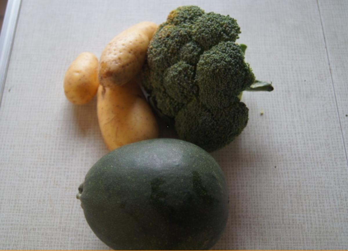 Gebratener Zucchini mit Brokkoli-Kartoffelstampf - Rezept - Bild Nr. 6360